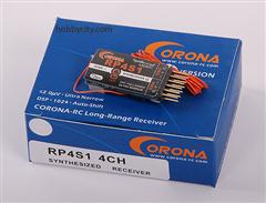 Corona RP4S1-40 Synthesized Receiver 4Ch 40Mhz   (v2) (5782)